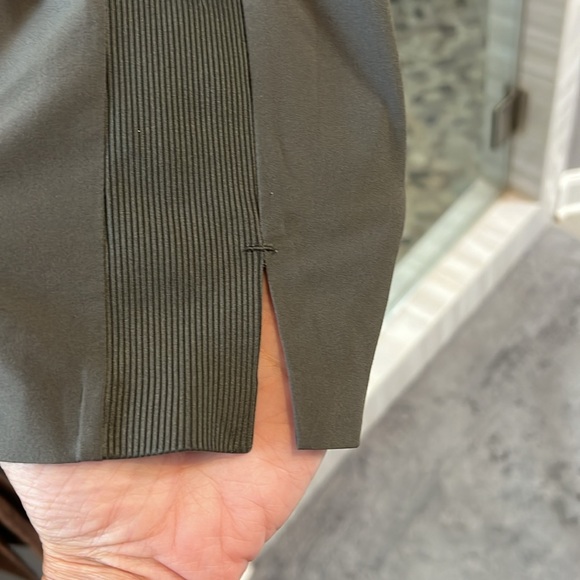 Athleta Olive Green Brooklyn pant. Size 10 - Picture 3 of 8